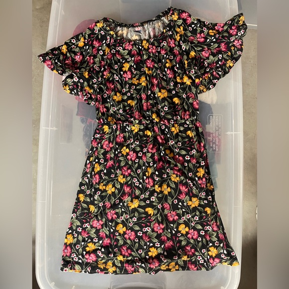 Beautiful girls stretch neck shirt dress. Old Navy - Picture 3 of 5